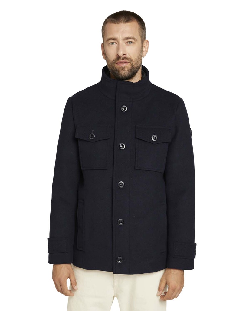 wool jacket 2 in 1, Sky Captain Blue