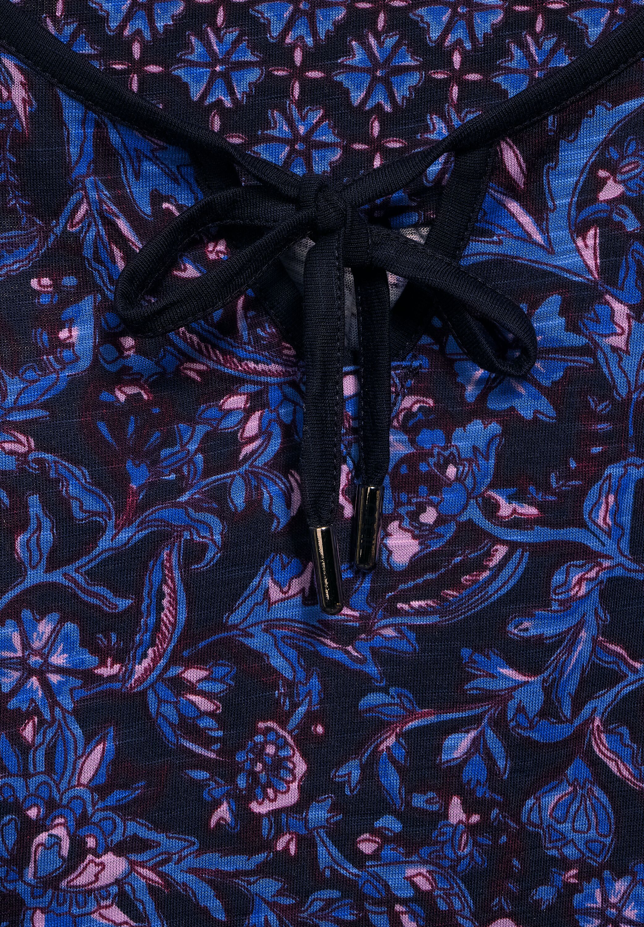Cecil Tunika-Shirt mit Blumen
