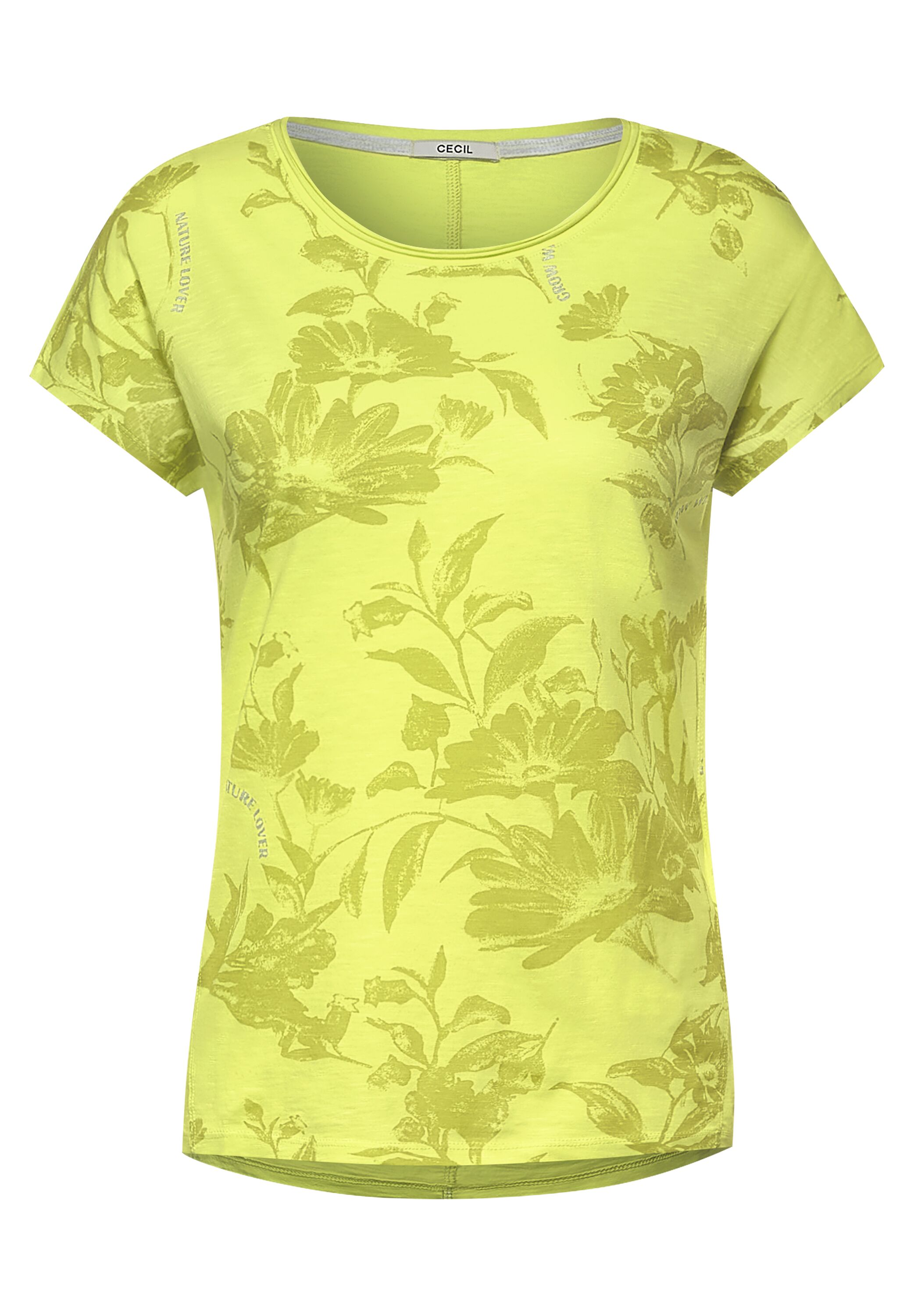 Cecil T-Shirt mit Blumen Print