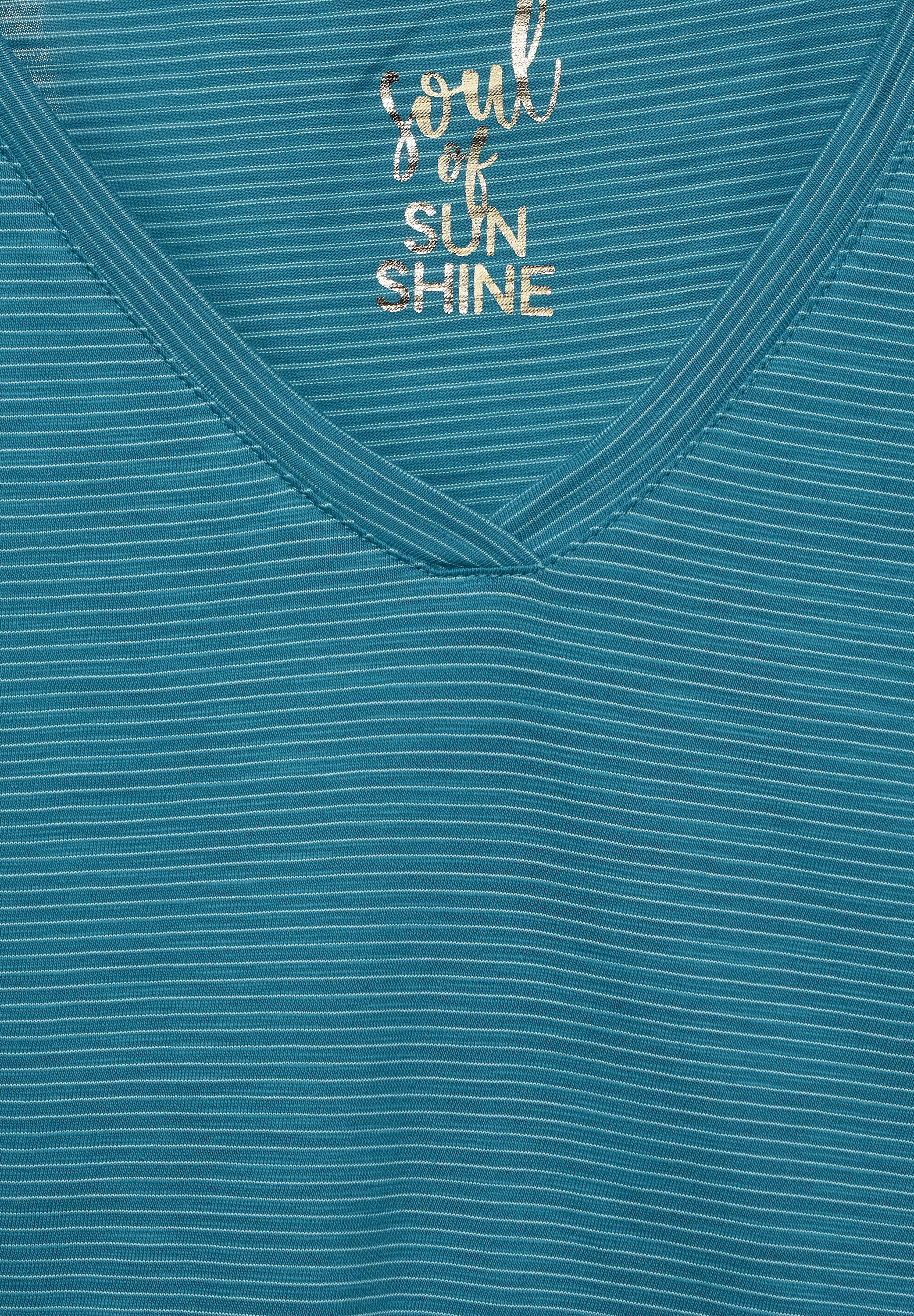 Cecil T-Shirt mit Smok Details